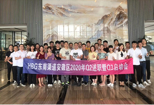 HBG东南渠道安徽区2020年Q2述职暨Q3启动会