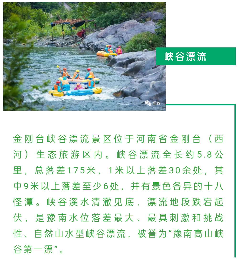 金刚台漂流 金刚台漂流